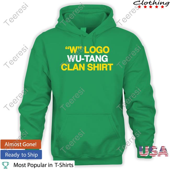 "W" Logo Wu Tang Clan Shirt Tee Thegoodshirts